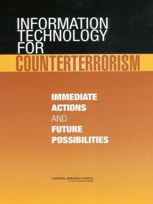 cover image of Information Technology for Counterterrorism